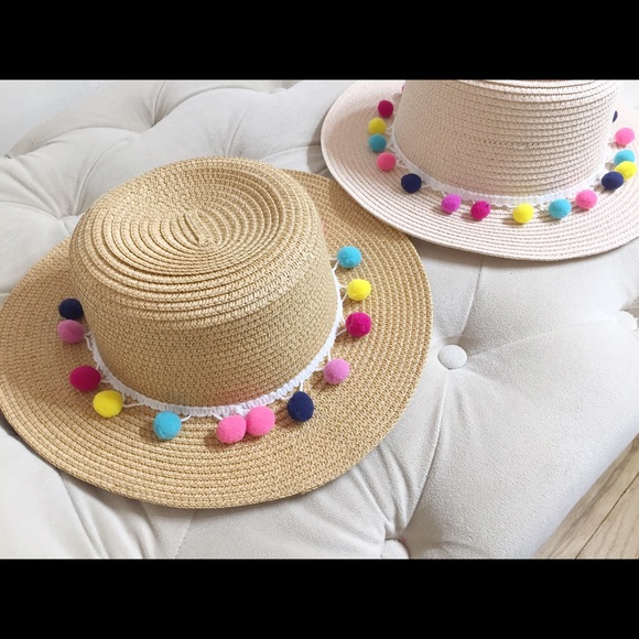 Pom Pom Fedora - Picture 2 of 4