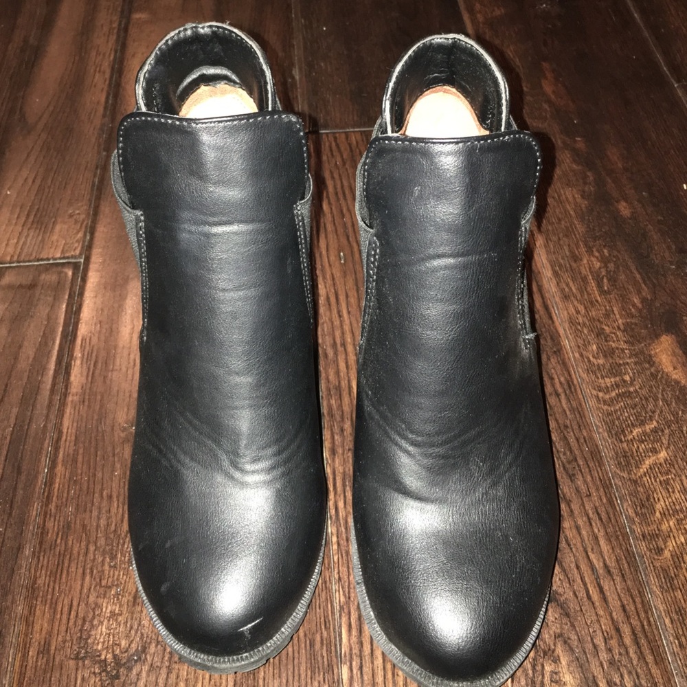 Black booties