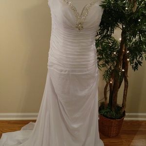 Strapless Wedding Gown