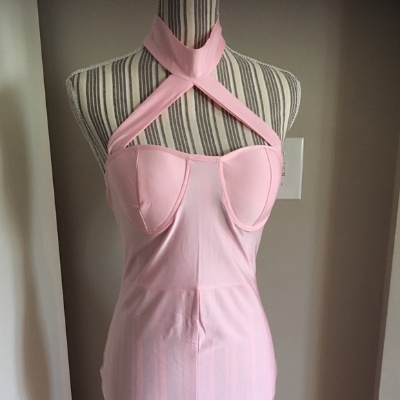 Pink Midi Mini Dress - Picture 2 of 4