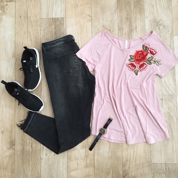 Regal Rose Tee - Picture 2 of 3