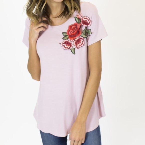 Regal Rose Tee - Picture 3 of 3