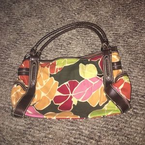 Floral summer handbag