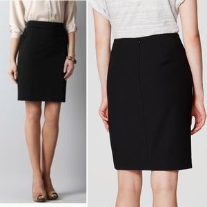 NWT Ann Taylor LOFT Black Pencil Skirt
