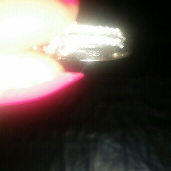 ⚠SOLD️⚠️Rainbow Mystic Topaz  925 Halo Ring - Picture 4 of 4