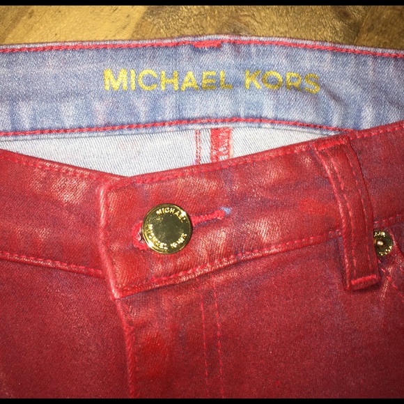 Michael Kors red jeans - Picture 2 of 3