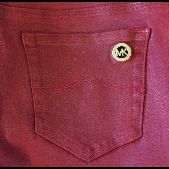 Michael Kors red jeans - Picture 3 of 3