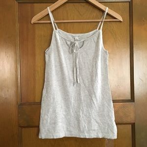 NWT AE sweater tank with bead accents