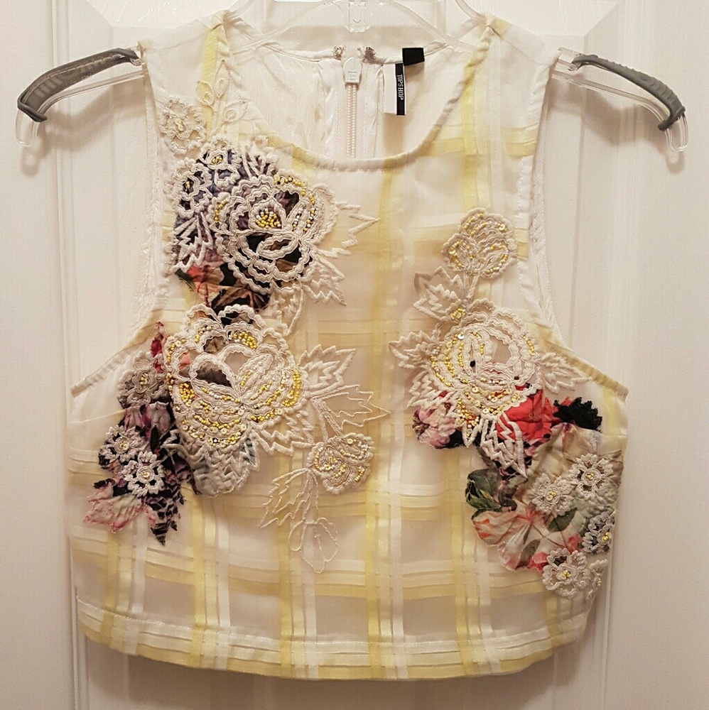 Topshop crop top