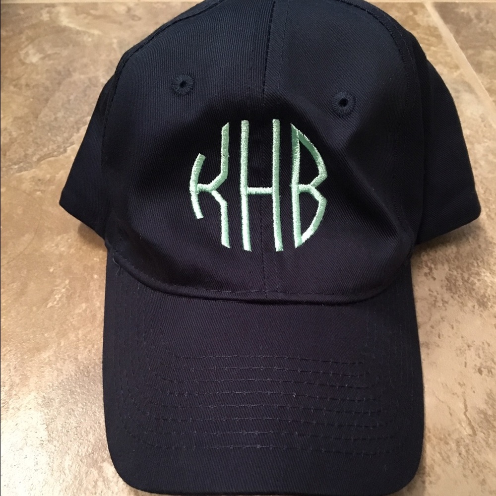 KHB monogrammed baseball cap