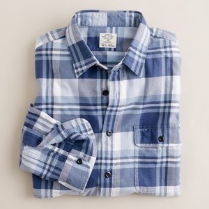 J. Crew Vintage Flannel Shirt in Stuart Plaid