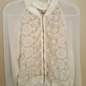 White Transparent Jacket