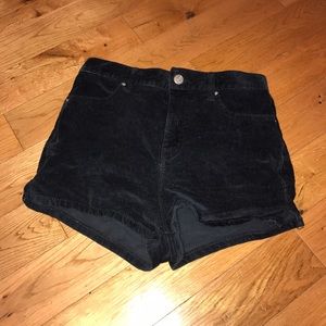 Urban Outfitters Black High Waisted Shorts