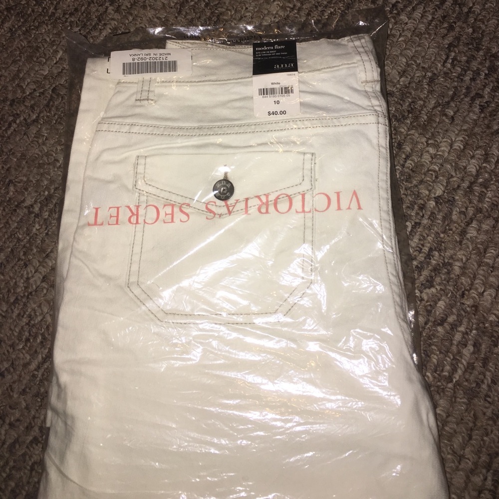 White jeans
