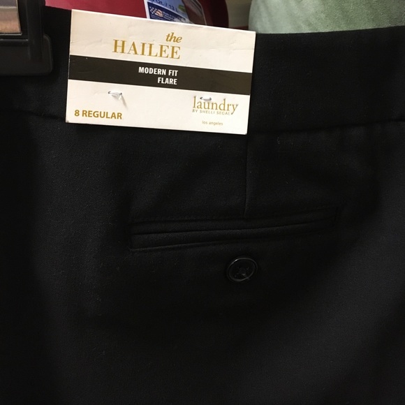 NWT black pants by Laundry Shelli Segal - Picture 2 of 4