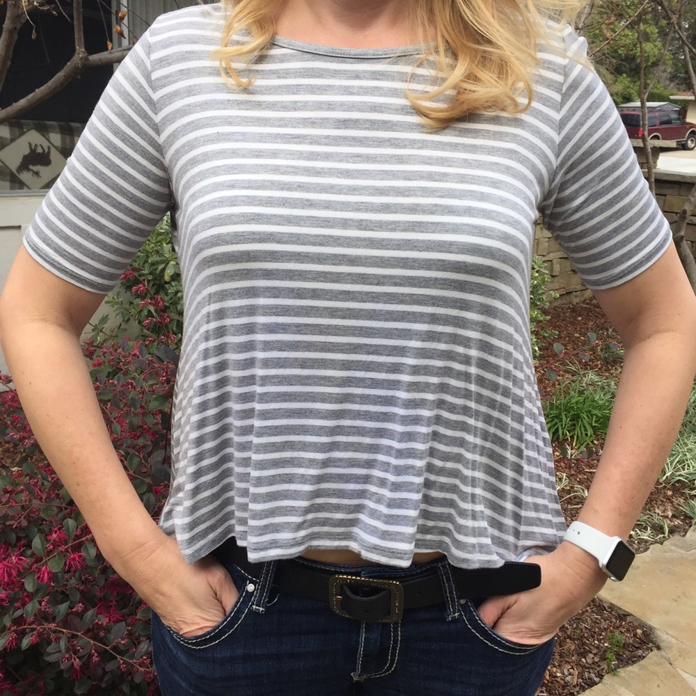 Casual, stripped, really comfy shirt