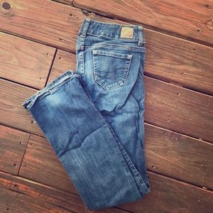 American eagle stretch artist cut jeans
