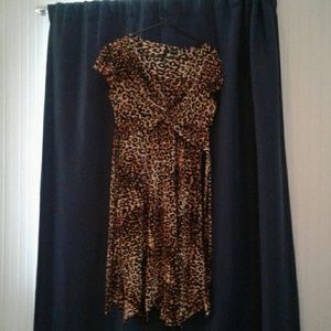 New Direction Leopard print dress