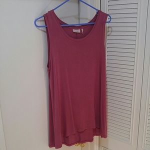 Lori Goldstein LOGO Layers tank