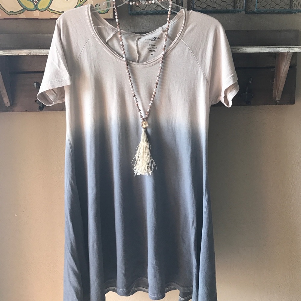 Boutique Ombré Dress ( necklace not included)