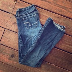 American eagle stretch artist cut jeans