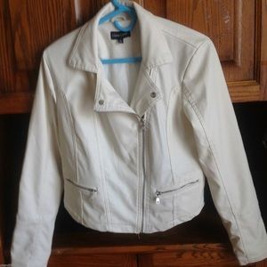 Ivory Color Jacket Junior L by New Look