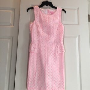 Lilly Pulitzer peplum dress