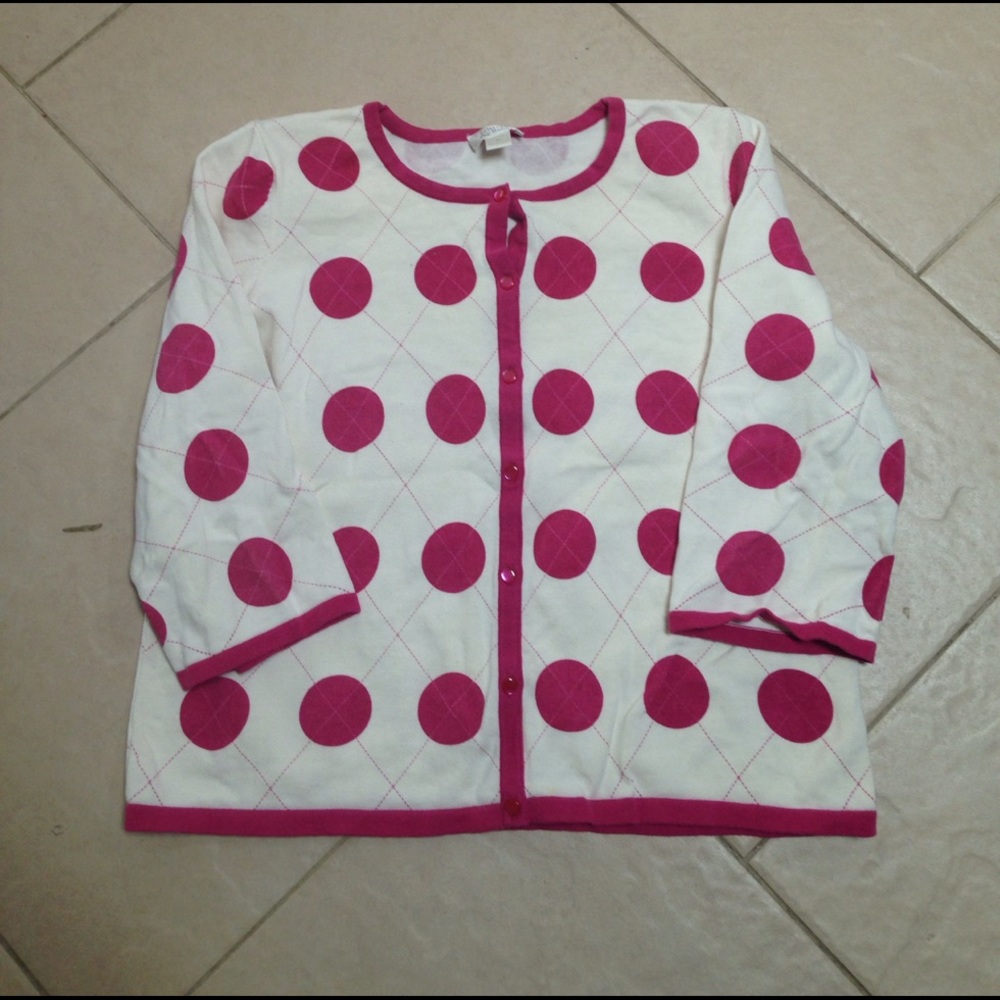 Last week posted, moving. Polka dot sweater shirt