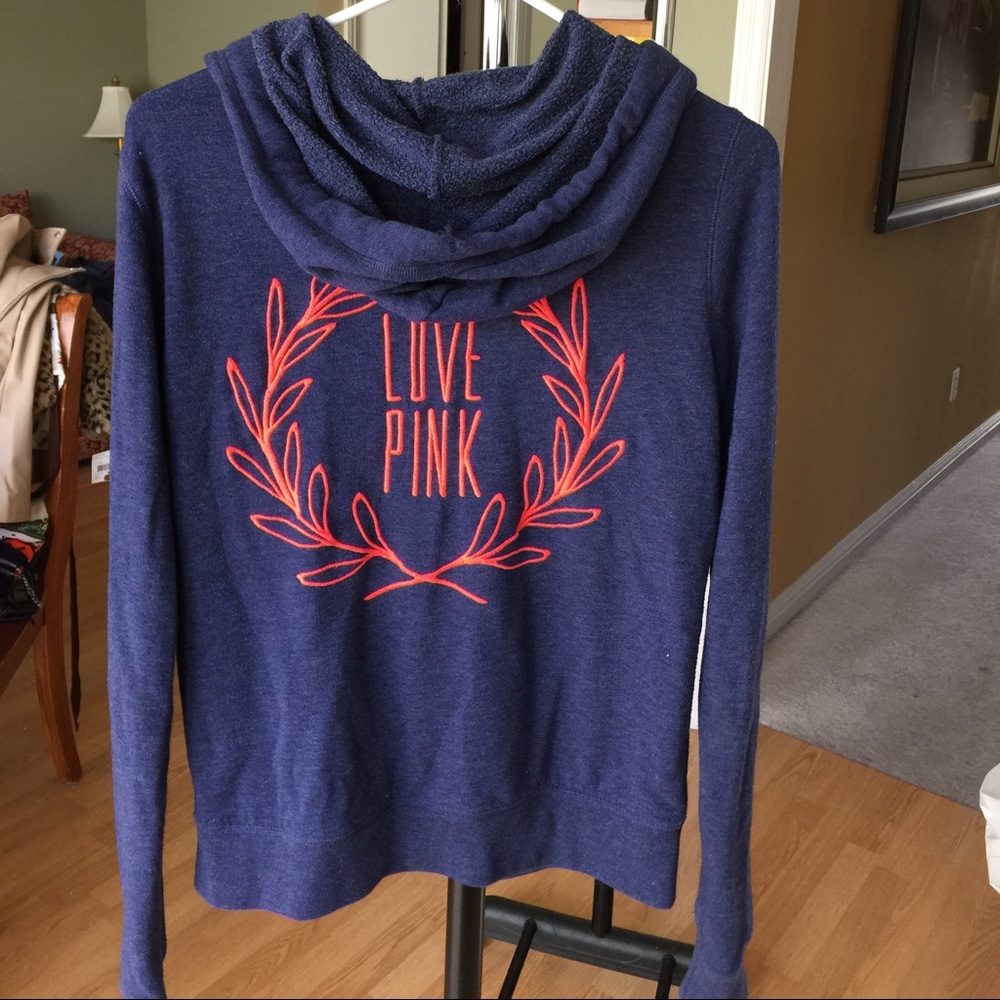 Victoria Secret Pink Zip Up Hoodie