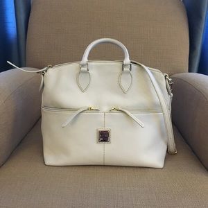 Snow white Dooney Bourke handbag.