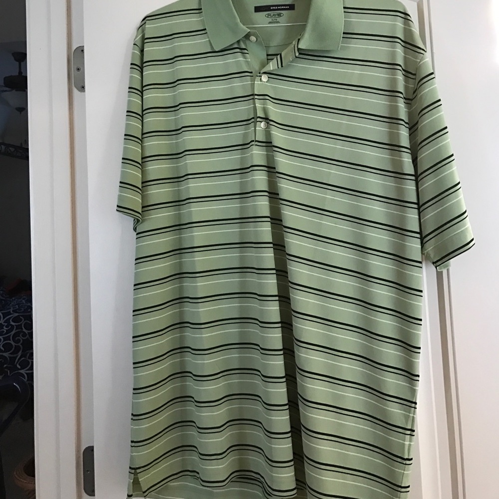 Dry fit golf shirt.