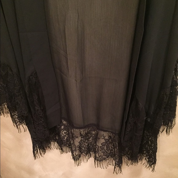 1 LEFT! ๐Black Lace Boho Kimono Sheer ๐ - Picture 5 of 5