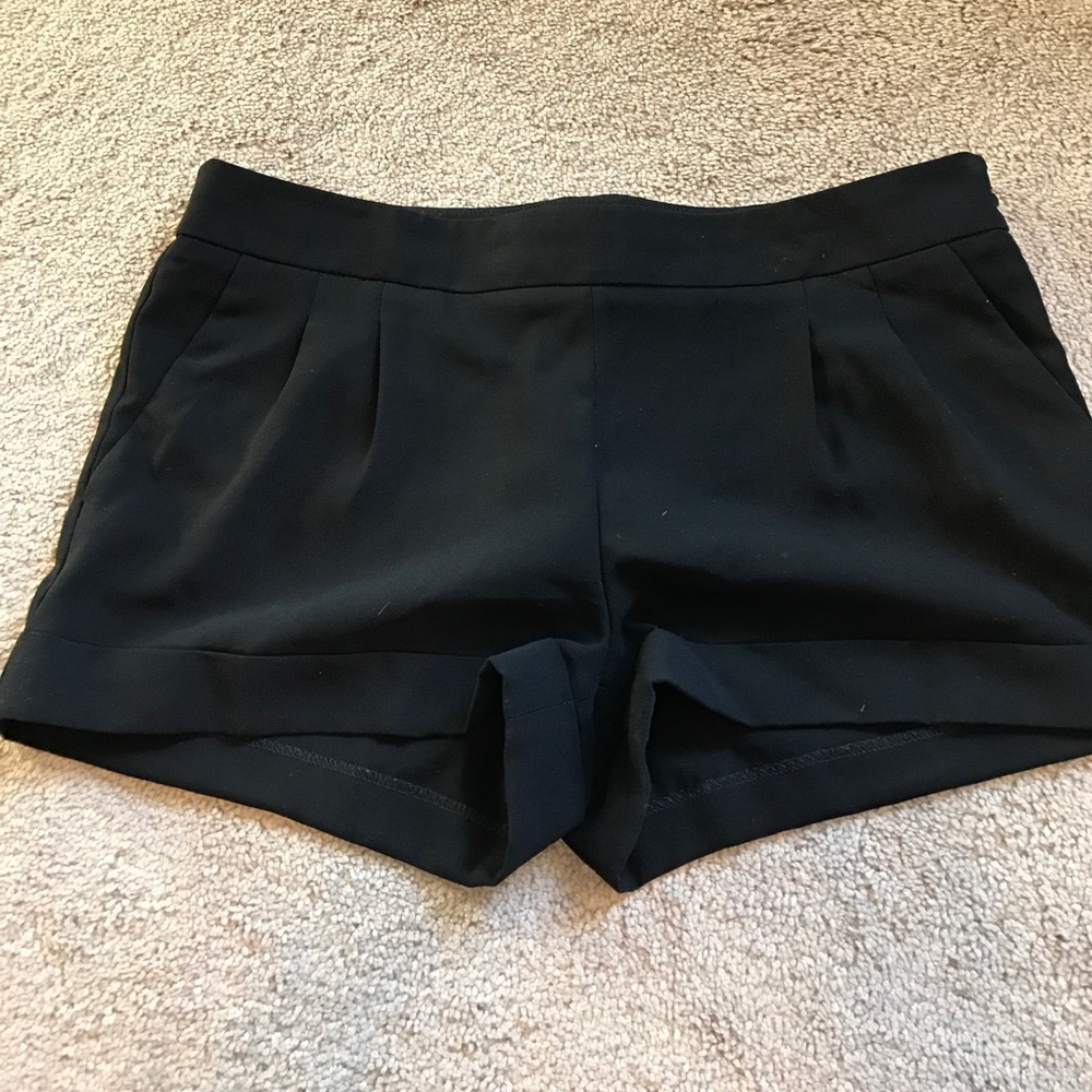 Express black dressy shorts