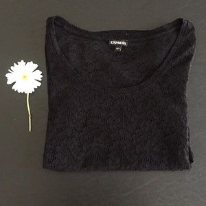 1/2 Sleeve Lace Express Top