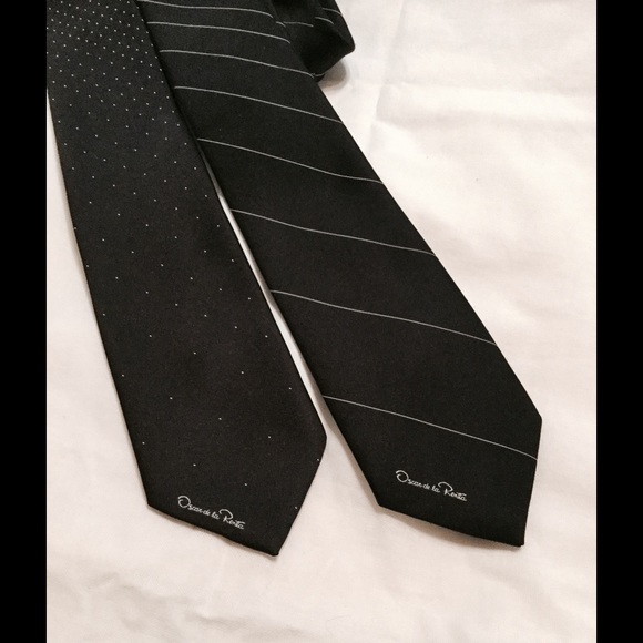 Oscar de la Renta Other - Two Oscar De La Renta Men's Ties