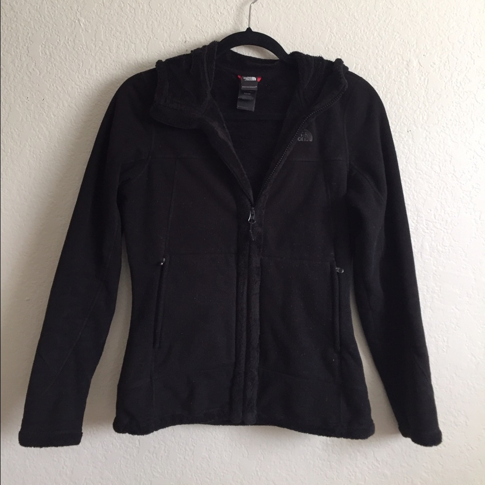Black Northface Jacket with Hood