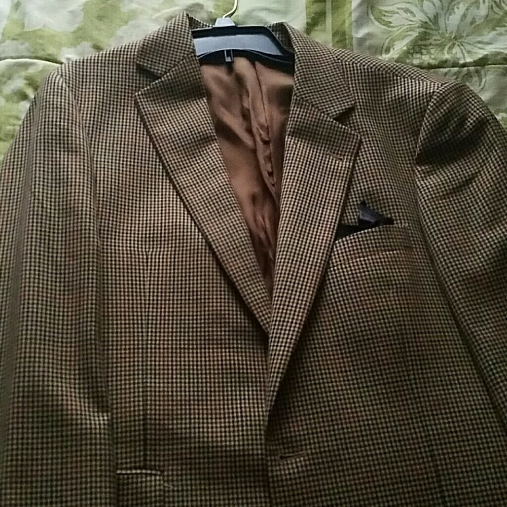 Brooks brothers madison checkered blazer
