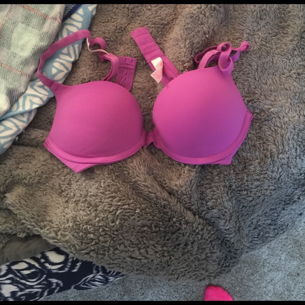Victoria's Secret PINK brand purple bra