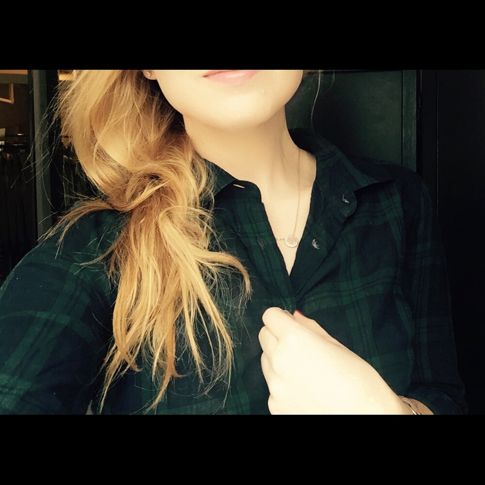 JCrew Plaid Button Down Shirt!