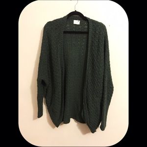 Forest Green cardigan