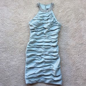 Cachet Light Blue Cocktail Dress