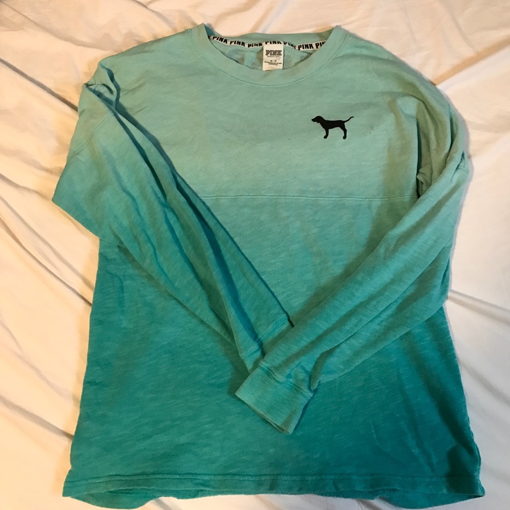 PINK blue-green gradient top