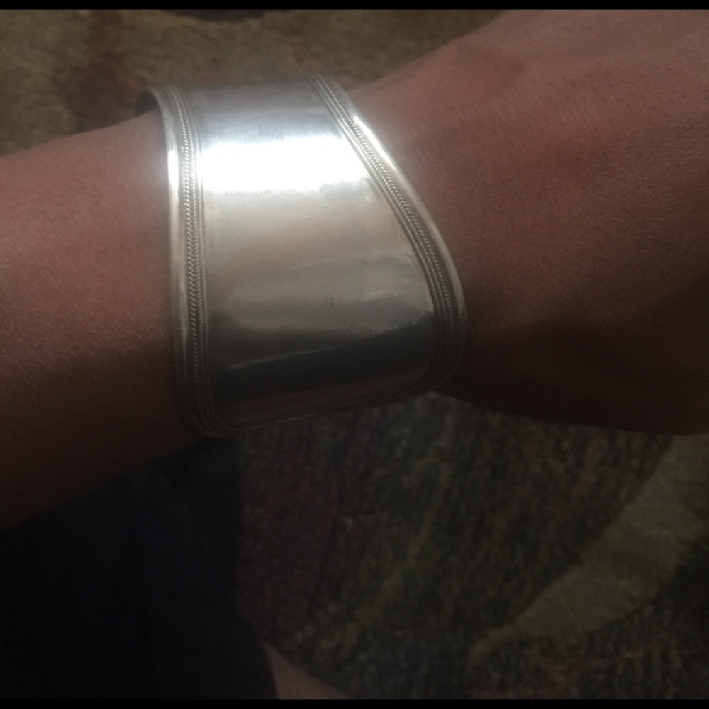 Pure silver bracelet