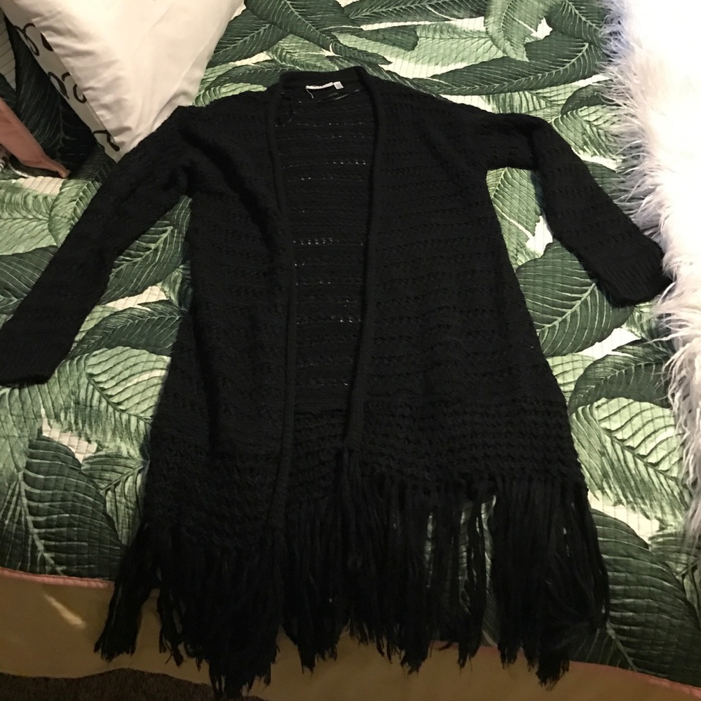💗sold💗 LF fringe cardigan
