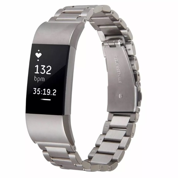 Metal Band for Fitbit Charge 2 Band, Replacement - Picture 1 of 5