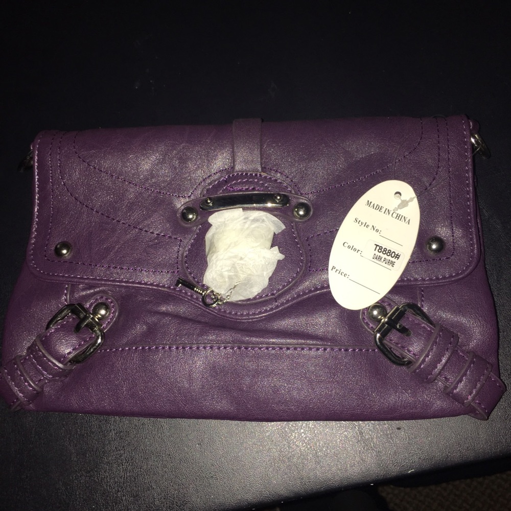 Purple purse