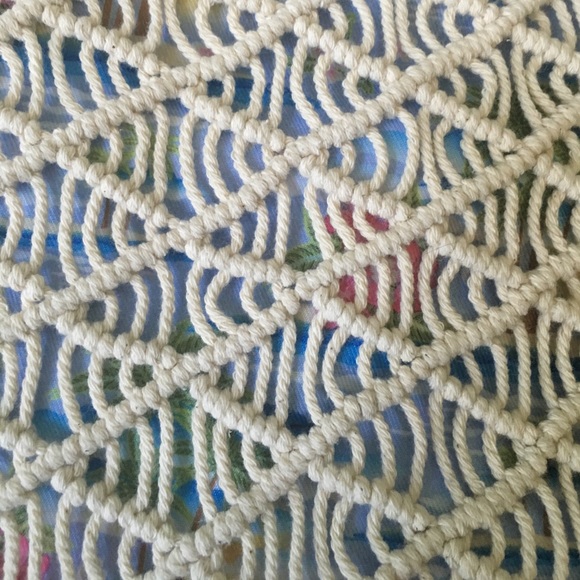 Macrame purse - Picture 2 of 5