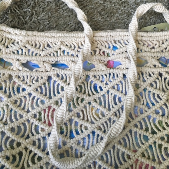 Macrame purse - Picture 4 of 5