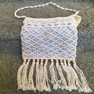 Macrame purse