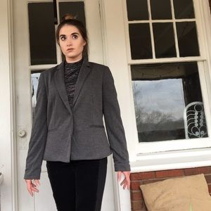 Classic gray blazer